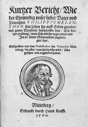 Mathesius, Johannes – Historie + doprovodný svazek