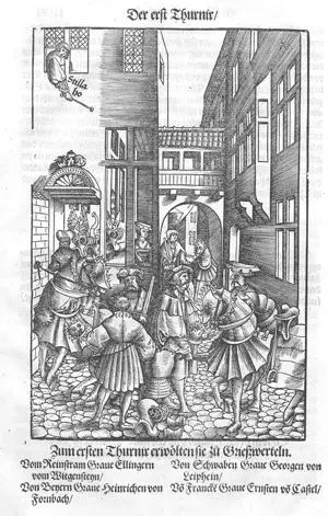 Рюкснер, Георг – Anfang, Ursprung und Herkommen des Turniers in Teutscher Nation