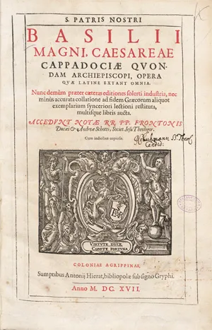 Basilius von Caesarea – Opera quae Latine extant omnia