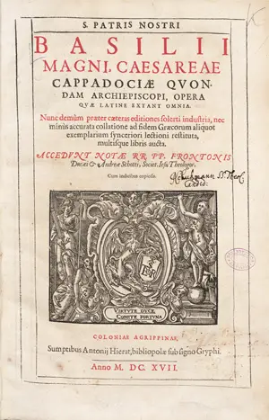 Basilius von Caesarea – Opera quae Latine extant omnia