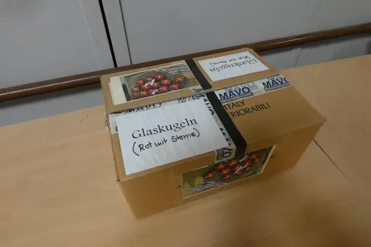 Стеклянные шары, Рождество