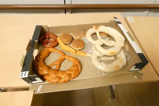 Partij decoratiebakkerswaren