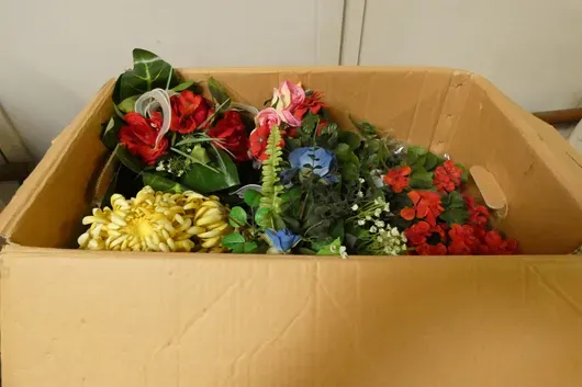 Konvolut Kunstblumen