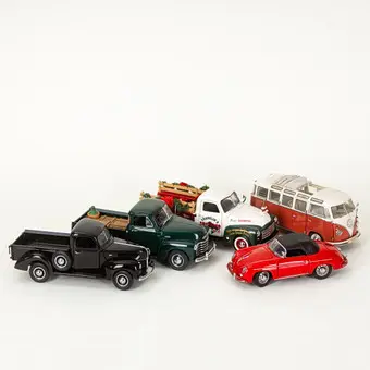 Zestaw 5 modeli samochodów Franklin Mint