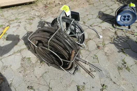 Spirale de débouchage / caméra d'inspection de canalisation