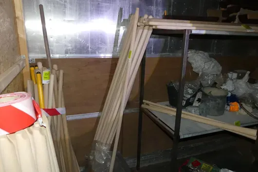 Lot de manches d'outils