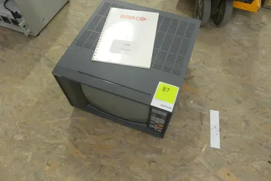 Barco - CRT-videomonitor met handleiding