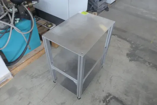 Étagère, profilés aluminium