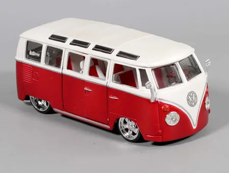 VW T1 rouge-blanc.