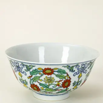 Chińska czarka, znak Qianlong, XX w.