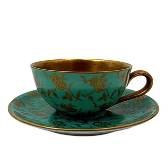 RHENANIA. PORCELÁNOVÝ SBĚRATELSKÝ ŠÁLEK Z 50. LET.