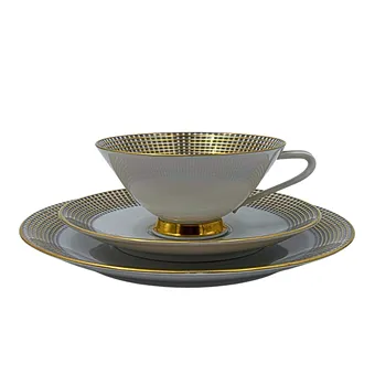 HUTSCHENREUTHER SELB. 3DÍLNÁ PORCELÁNOVÁ SADA - 40. AŽ 60. LÉTA.
