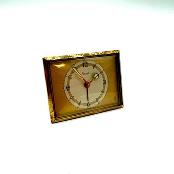 HORLOGE DE TABLE KIENZLE RÉVEIL 1950.