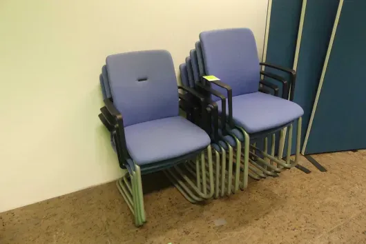 8x Chaise visiteur