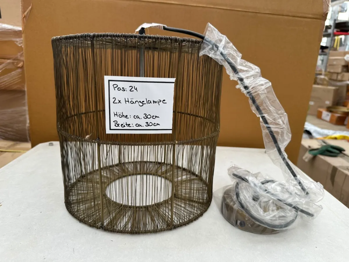 Lot de lampes suspendues (2 pièces)