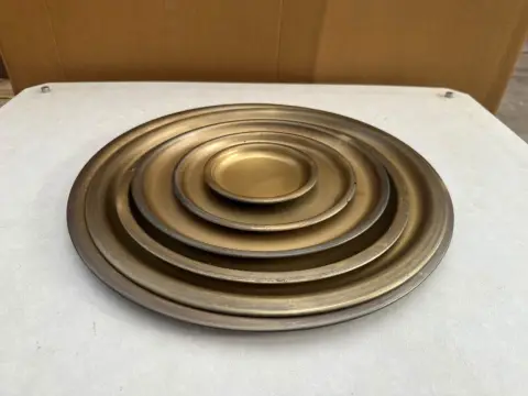 Lot of trays 6-piece set (4 pieces)