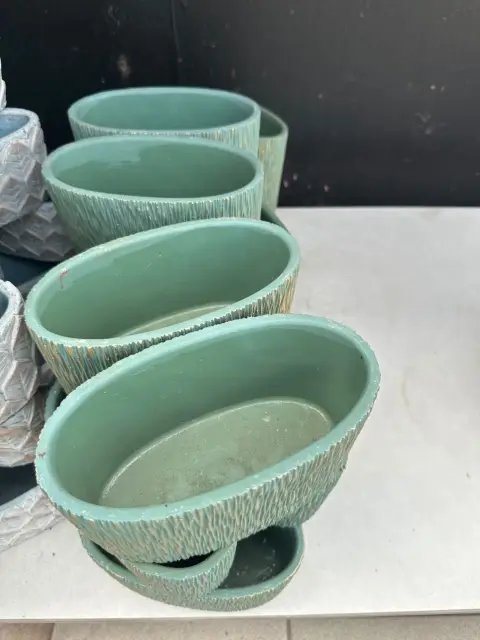 Lot of flower boxes (height: approx. 10 cm)