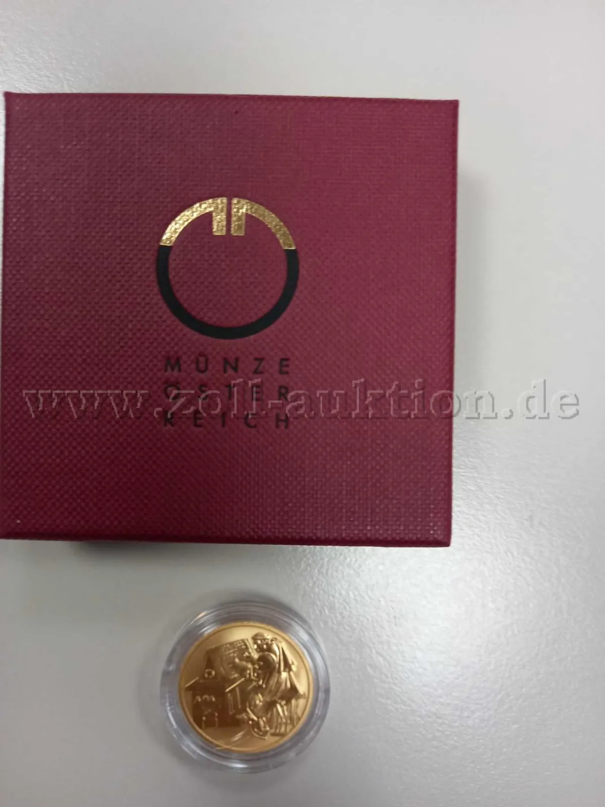 1 pièce d'or autrichienne 50 euros 2003 « Nächstenliebe » – 2000 ans de christianisme