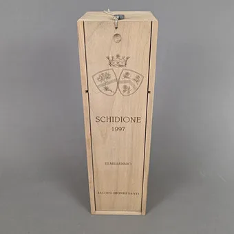 1997 Biondi Santi Castello di Montepò Schidione "ORO", III Millennium.