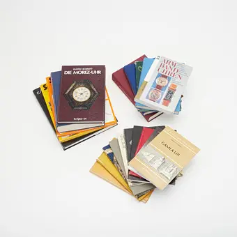 Lot de monographies sur les montres, 1894-1993, Allemagne et autres. (20).