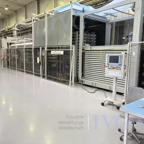 Glas vacuüm laminatieoven met koelzone MEIER Stacolami 15-20/11 / Kl 11 / Kl 100
