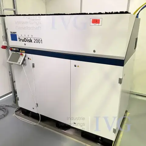 Prototype de cellules solaires TRUMPF TruDisk 2001