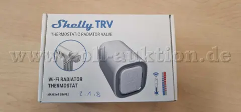 30 radiátorových termostatů Shelly TRV WI-FI