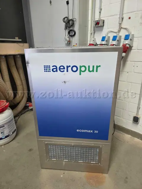 1 purificateur d'air industriel Aeropur Ecomax 30