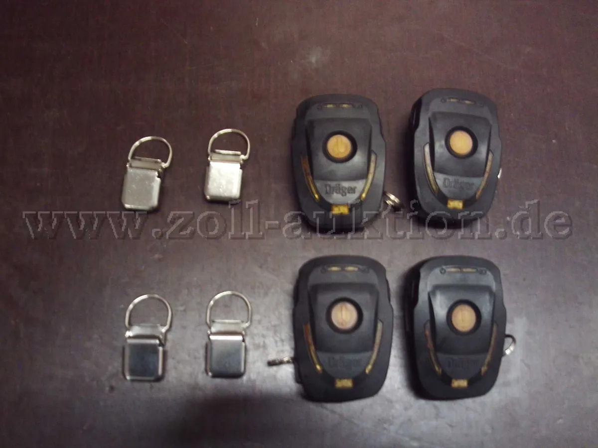4 man-down melders Dräger Bodyguard 1000 bedrijf Dräger