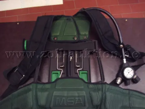 8 appareils respiratoires MSA Airmaxx de la société Auer non vérifiés