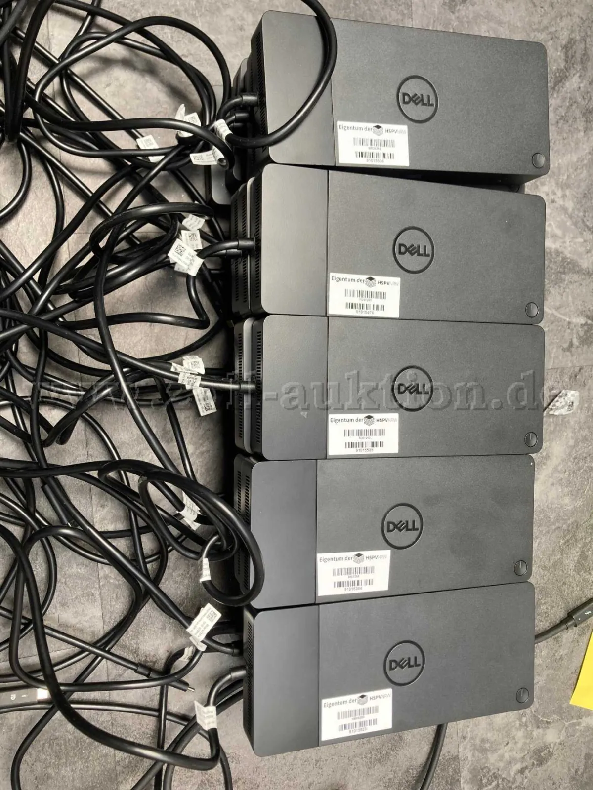 25 Dell WD 19 dockingstations incl. 130W voeding