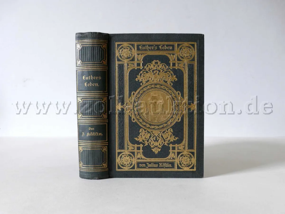 1 antiquarisches Buch - Luthers Leben von Julius Köstlin, 1889