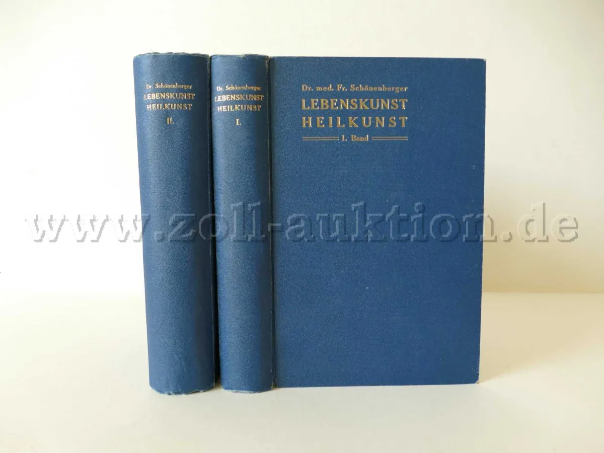 2 svazky - Lebenskunst Heilkunst. Lékařská příručka pro zdravé i nemocné