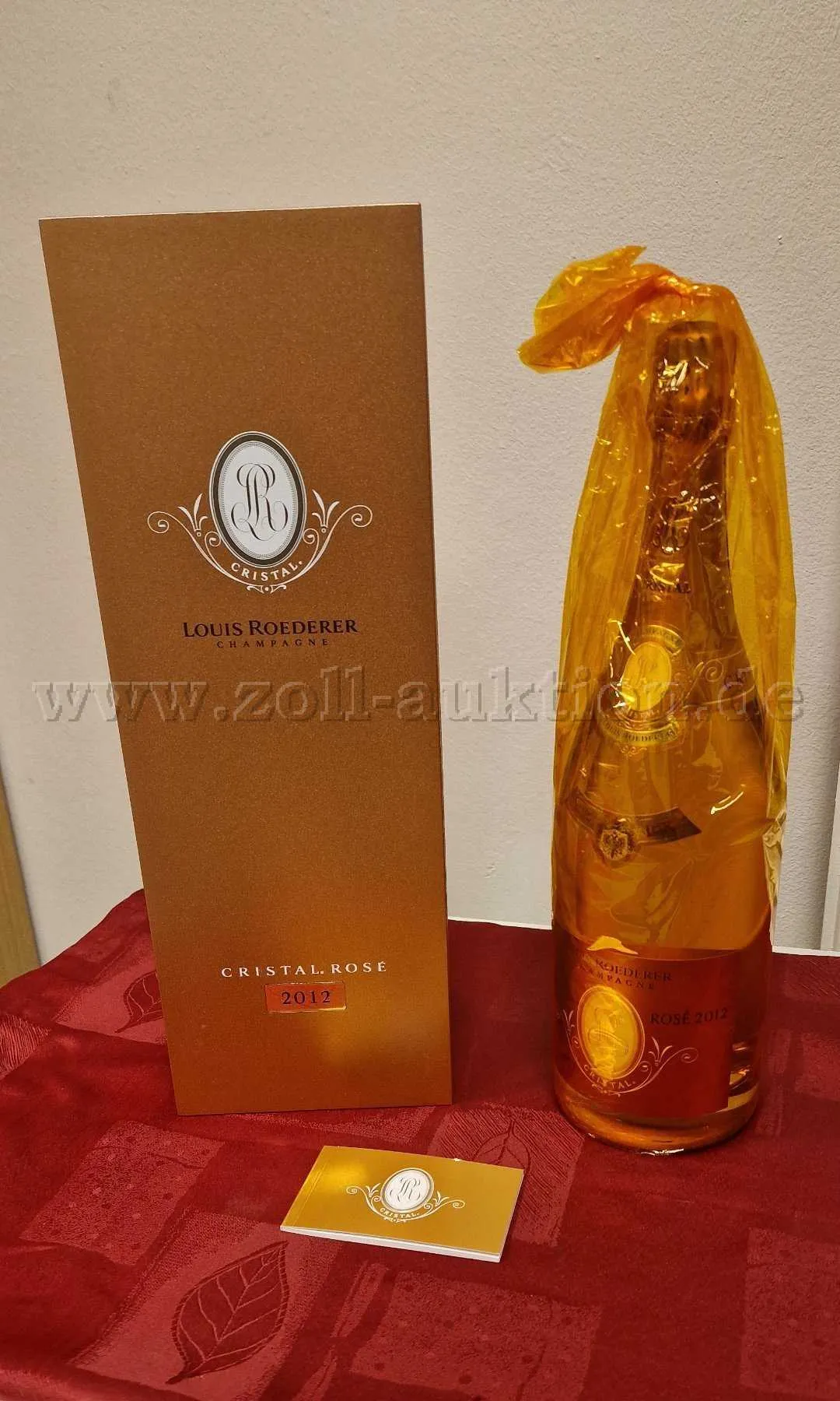 1 Flasche Champagne Louis Roederer Cristal Rose 2012, 1,5 L 12 % Vol. Alc