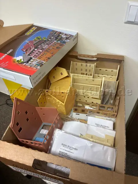 1 lot de 8 kits en plastique, modélisme, H0
