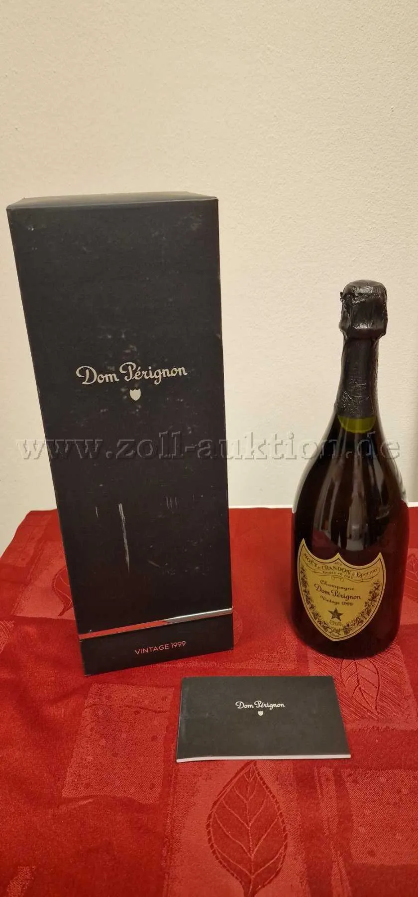 1 láhev šampaňského Dom Perignon Vintage 1999, 750 ml, 12,5 % obj. alk.