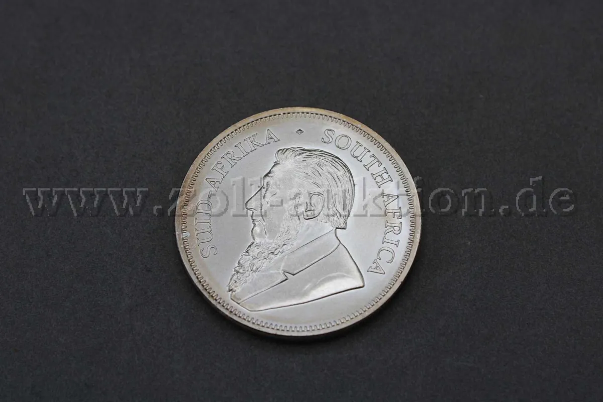1 Silbermünze 2 oz Silver Krugerrand - 2 Rand (Feinsilber 999)
