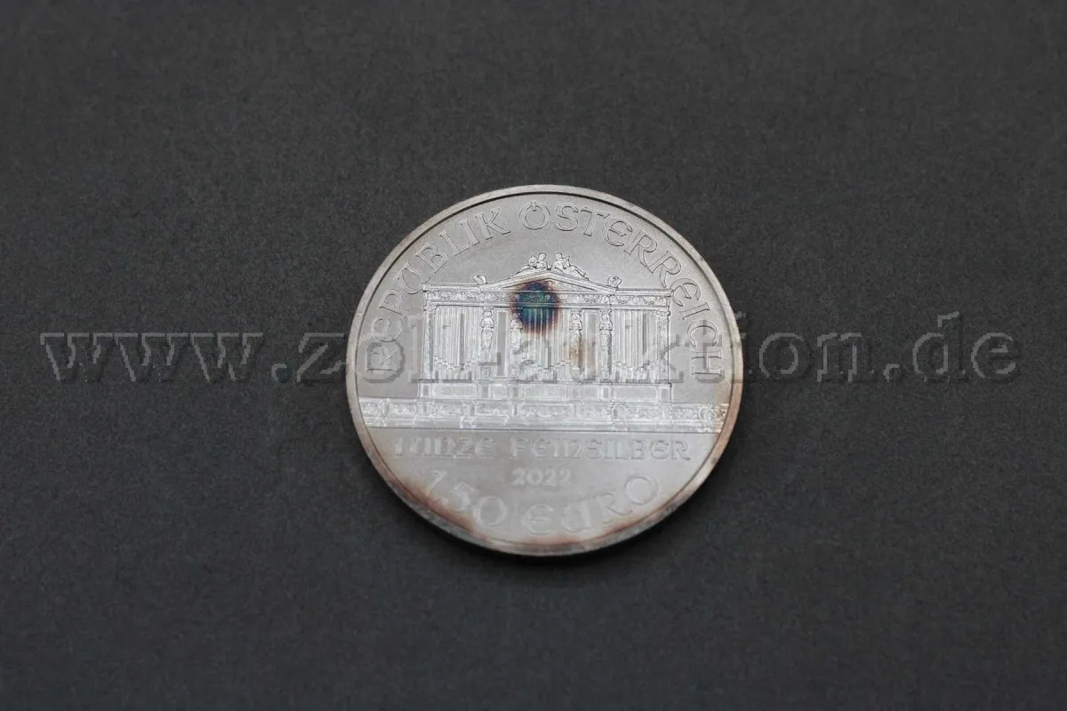 1 Silbermünze 1 1/2 Euro "Vienna Philharmonic" (Feinsilber 999)