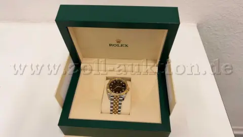 1 мужские наручные часы марки ROLEX, модель Datejust 7500/000 желтое золото
