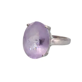 Bague en argent 925 avec améthyste