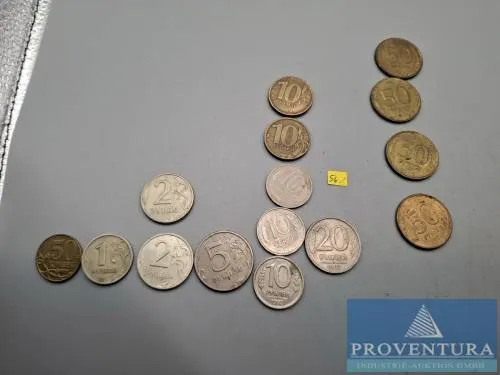 Pièces de circulation Russie 289,50 roubles 15 pièces