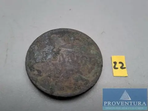 Circulatiemunt Hertogdom Brunswijk 2 Pfennige 1855B