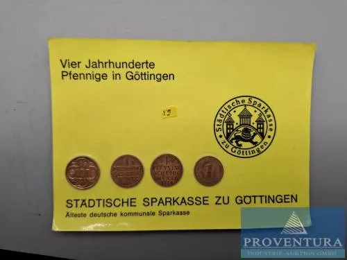 Neuprägungen Mittelaltermünzen Städtische Sparkasse zu Göttingen