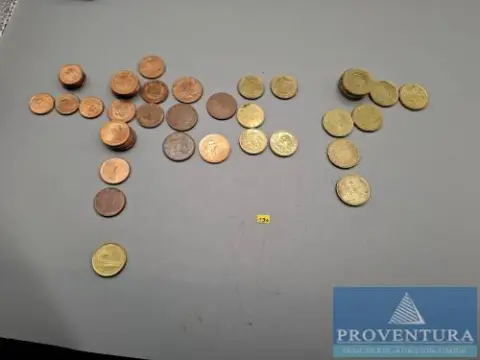 Euromunten 1 ct 5x BRD 3x Italië
