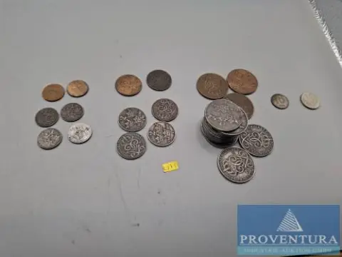 Oběžné mince Norsko 1920-1950 1 Öre 1940 1941 1945 1946 1949 1950