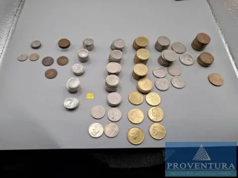 Oběžné mince Belgie 7x 25 Centimes