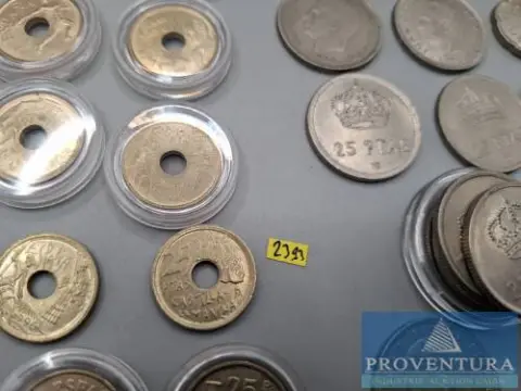 Oběžné mince Španělsko Juan Carlos 154x 1 Peseta
