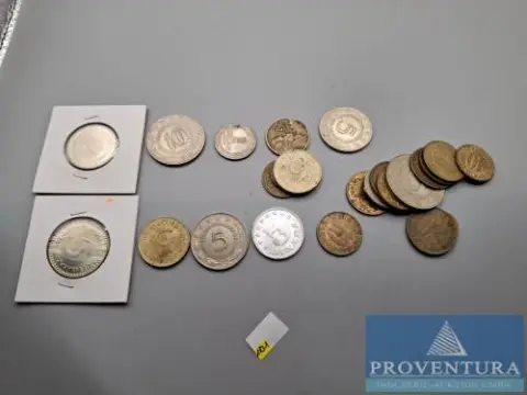 Circulatiemunten Joegoslavië vanaf 1953, 24 stuks