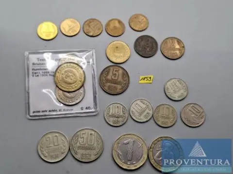 Circulatiemunten Bulgarije ca. 21 stuks