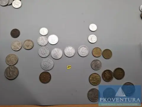 Oběžné mince Československo od 1921 10 H - 1 koruna